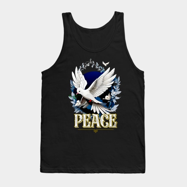 Peace on earth - no war Tank Top by design-lab-berlin